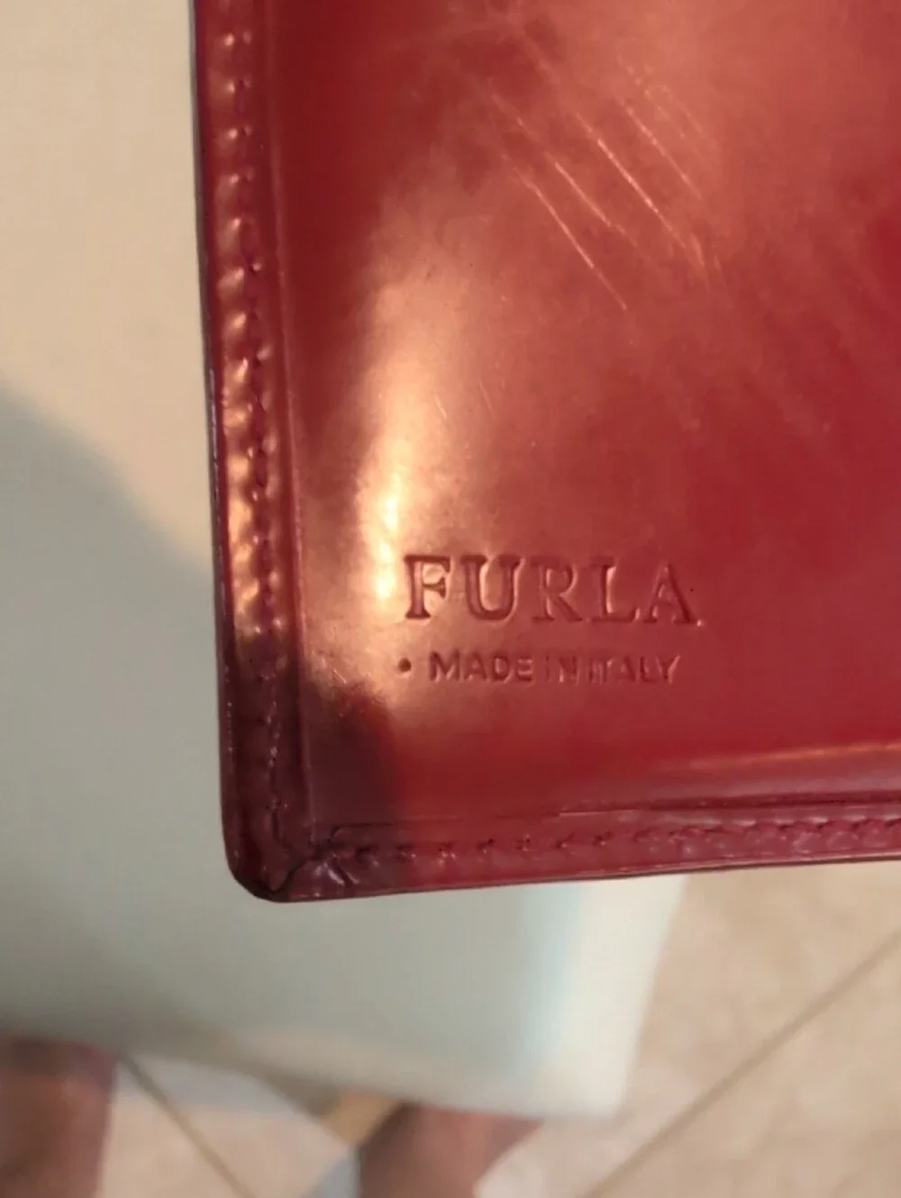 Furla italy red